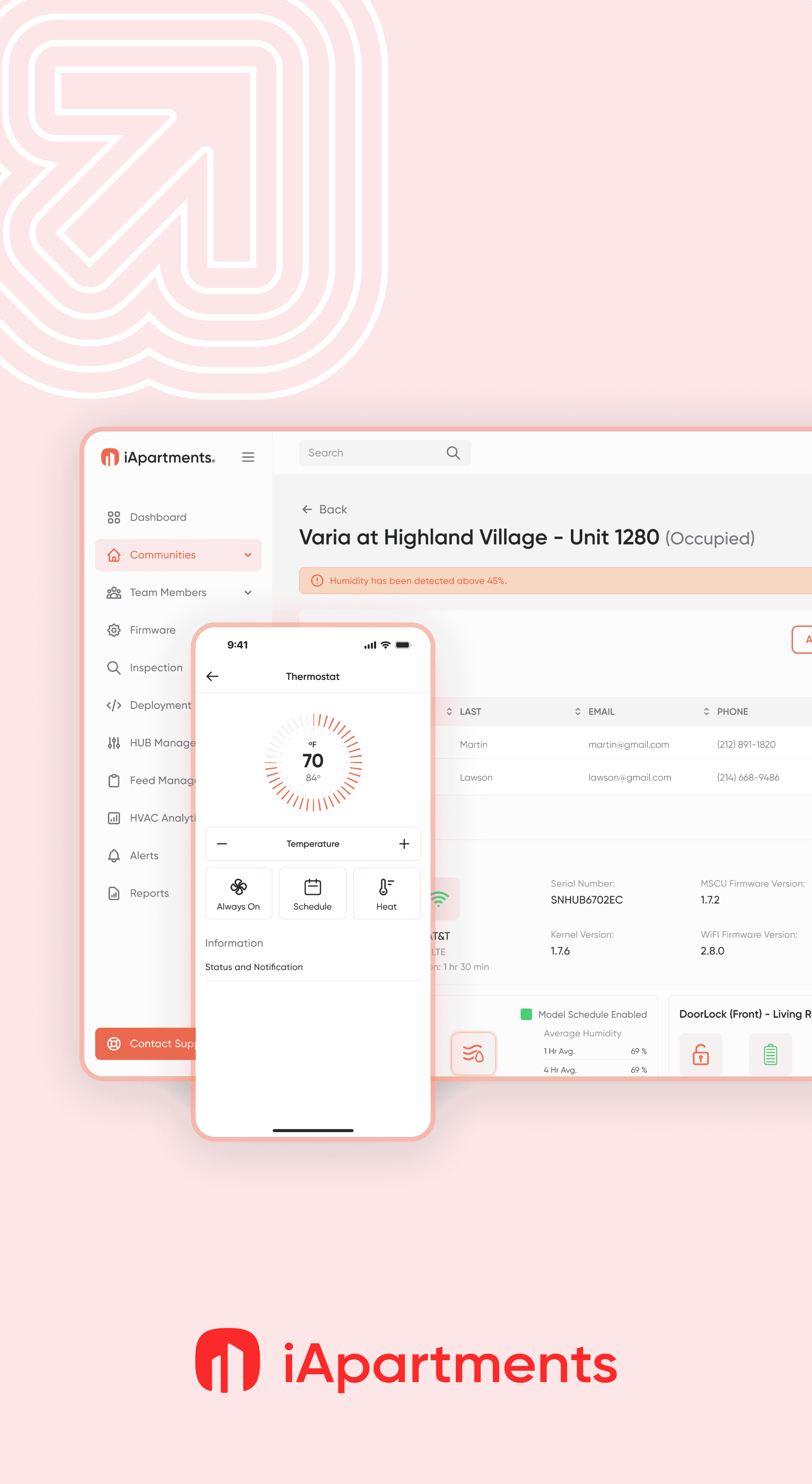 iApartments Smart Building IoT Solutions