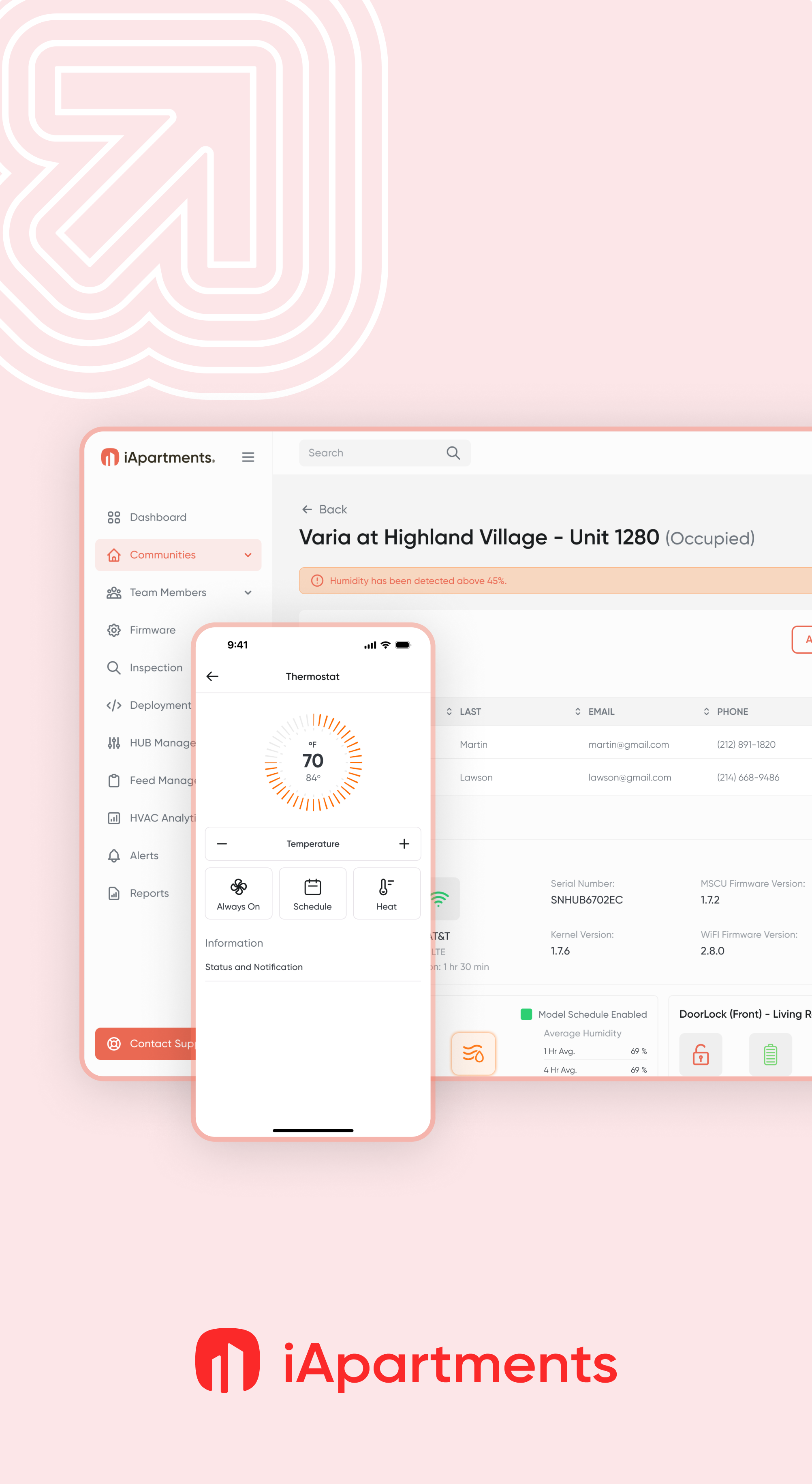 iApartments Smart Building IoT Solutions