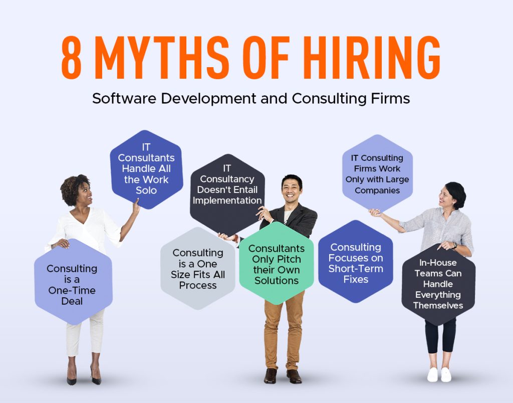 8 myths of hiring software development and consulting firms 